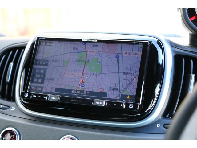 アバルト595 コンペティツィオーネ タイヤ4本新品交換 認定中古車保証一年付 純正ナビ フルセグTV バックモニター ドラレコ前 レーダー探知機 ETC 当社販売・整備・買取車両(10枚目)