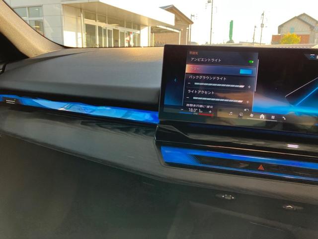 ｉ５ ｅＤｒｉｖｅ　４０　Ｍスポーツ　弊社デモカー　禁煙車　セレクトパッケージ　２１インチアルミホイール　ドライビングアシスト　レーンチェンジウォーニング　アクティブクルーズコントロール　バウアーズウイルキンス　アンビエントライト　ＥＴＣ（38枚目）