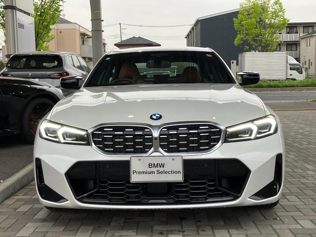 ３シリーズ Ｍ３４０ｉ　ｘＤｒｉｖｅ　ワンオーナー　弊社デモカー　禁煙車　コニャックレザー　１９インチアルミホイール　ドライビングアシストレーンチェンジウォーニング　ヘッドアップディスプレイ　アクティブクルーズコントロール　フルセグＴＶ（7枚目）