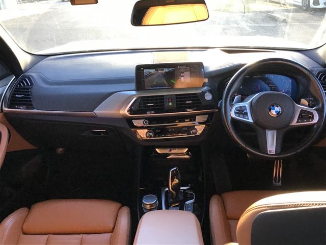 Ｘ３ Ｍ４０ｄ　ブラウンレザー　アクティブクルーズコントロール　ヘッドアップディスプレイ　全周囲カメラ　コンフォートアクセス　地デジチューナー　電動リアゲート　アンビエントライト　アップルカープレイ　ワイヤレス充電（69枚目）
