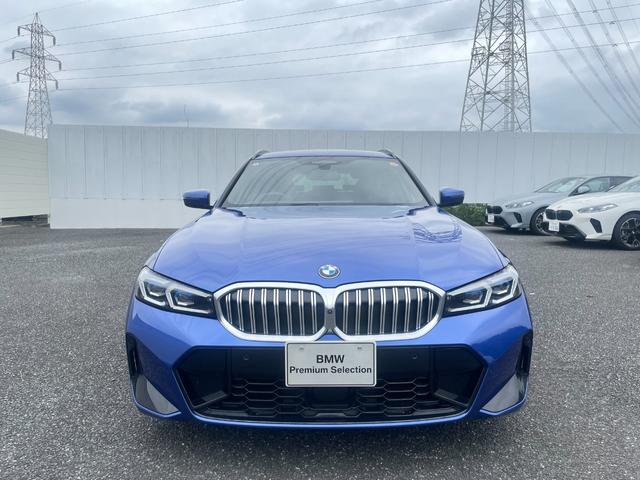 ３シリーズ ３１８ｉツーリング　Ｍスポーツ　認定中古車　ドライビングアシストプロフェッショナル　パーキングアシストプラス　ブラックレザーシート　ヒーター　プライバシーガラス　アダプティブＬＥＤライト　１８アロイーホイール　ミラー内臓ＥＴＣ（2枚目）