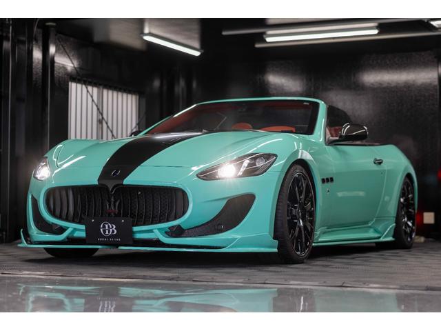 グランカブリオ スポーツ i‘mエアロ、BC車高調、ワンオフマフラー(4枚目)