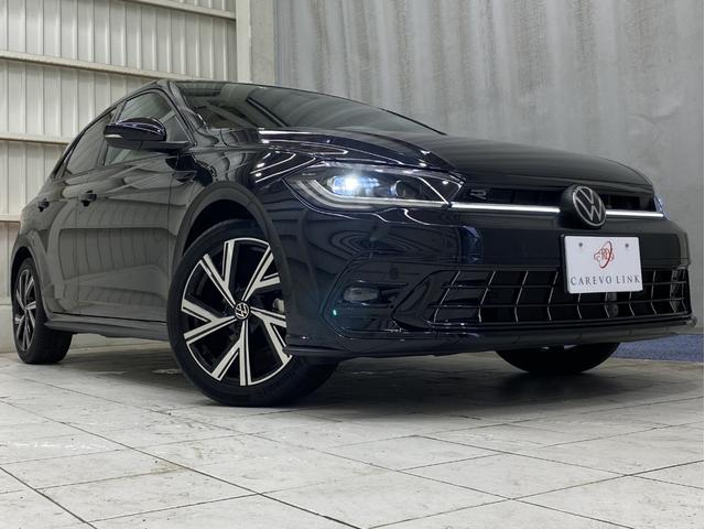 ポロ ＴＳＩ　Ｒライン　弊社下取　ＥＴＣ　デジタルコックピット　パークアシスト　ワイヤレス充電　バックカメラ　アダクティブクルーズコントロール　純正１７インチアルミホイール（30枚目）