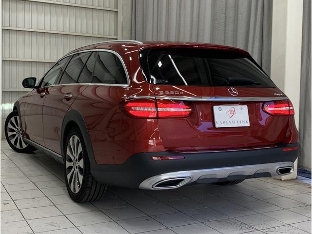 Eクラスオールテレイン E220d 4マチック オールテレイン フルレザー サンルーフ 4WD 純正ナビゲーション アダクティブクルーズコントロール 19インチ純正アルミホイール 本革マキアートベージュ ドラレコ ETC(7枚目)