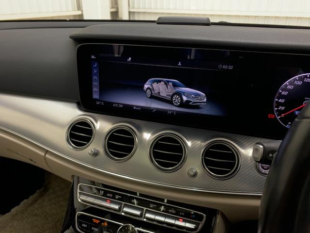 Eクラスオールテレイン E220d 4マチック オールテレイン フルレザー サンルーフ 4WD 純正ナビゲーション アダクティブクルーズコントロール 19インチ純正アルミホイール 本革マキアートベージュ ドラレコ ETC(13枚目)
