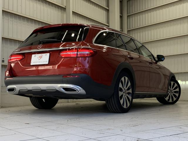 Eクラスオールテレイン E220d 4マチック オールテレイン フルレザー サンルーフ 4WD 純正ナビゲーション アダクティブクルーズコントロール 19インチ純正アルミホイール 本革マキアートベージュ ドラレコ ETC(31枚目)