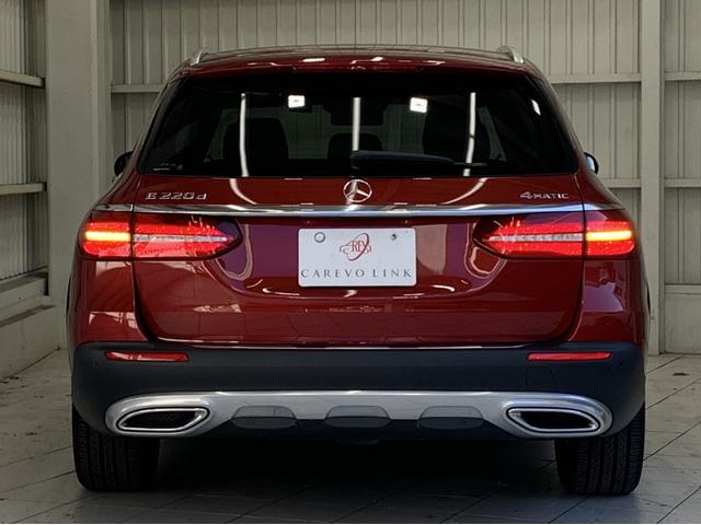 Eクラスオールテレイン E220d 4マチック オールテレイン フルレザー サンルーフ 4WD 純正ナビゲーション アダクティブクルーズコントロール 19インチ純正アルミホイール 本革マキアートベージュ ドラレコ ETC(33枚目)