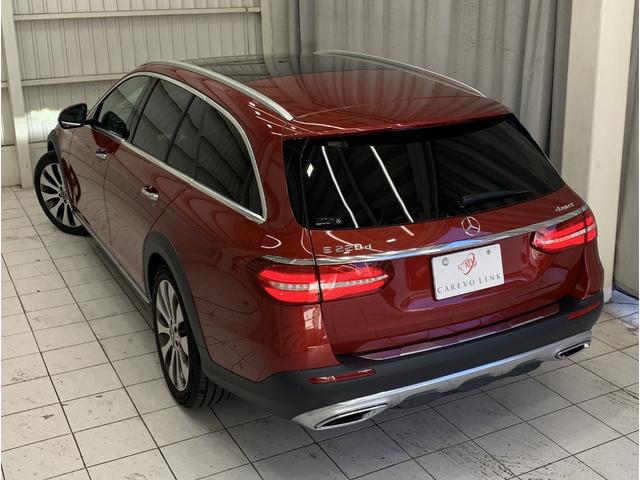 Eクラスオールテレイン E220d 4マチック オールテレイン フルレザー サンルーフ 4WD 純正ナビゲーション アダクティブクルーズコントロール 19インチ純正アルミホイール 本革マキアートベージュ ドラレコ ETC(36枚目)