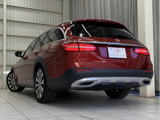 Eクラスオールテレイン E220d 4マチック オールテレイン フルレザー サンルーフ 4WD 純正ナビゲーション アダクティブクルーズコントロール 19インチ純正アルミホイール 本革マキアートベージュ ドラレコ ETC(37枚目)