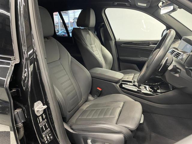 Ｘ３ ｘＤｒｉｖｅ　２０ｄ　Ｍスポーツ　ブラックヴァーネスカレザー　ハイラインパッケージ　２０インチアルミ　リヤシートアジャスト　社外リヤモニター　アダプティブＬＥＤヘッドライト　衝突被害軽減ブレーキ　アクティブクルーズコントロール（13枚目）
