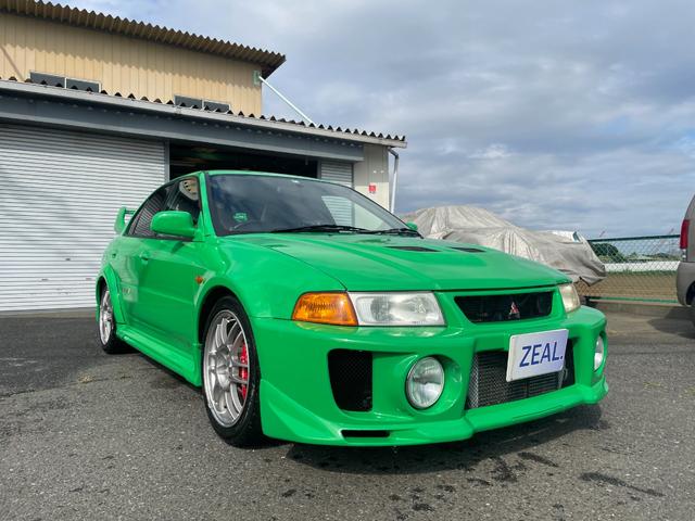 ランサー ＧＳＲエボリューションＶ　エボ５　ニューペイント　シグナルグリーンＨＫＳ　ＧＴ３タービン　ＨＫＳ　エキマニ　インテーク　ＭＯＴＥＣ　Ｍ８４　ＴＥＩＮ　車高調　ブレンボ　アルミラジエター　タイベル交換済み（5枚目）