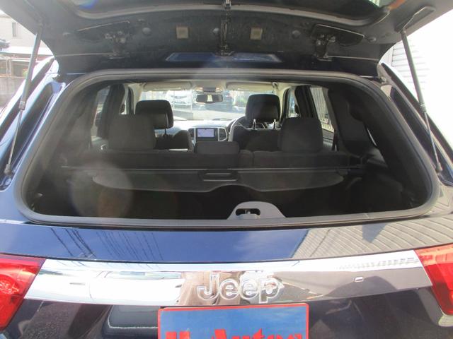 ジープ・グランドチェロキー ラレード　ナビ・ＴＶ・リアカメラ　前後ドラレコ　レーダー　ＥＴＣ　取説　整備手帳　スペアキ―　レギュラーガソリン仕様（20枚目）