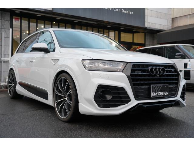 Ｑ７ ３．０ＴＦＳＩクワトロ　Ｂ＆Ｏサウンド　パノラマＳＲ　リアエンターテイメント　ＡＢＴエアロキット　ＡＢＴカーボンインテリア　ｒｄｄブレーキローター（3枚目）