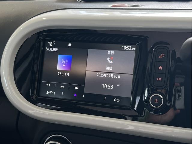 トゥインゴ インテンス キャンバストップ 認定中古車 純正ディスプレイオーディオ バックカメラ バックソナー ETC ハーフレザーシート シートヒーター クルーズコントロール 純正アルミホイール 天窓 パワステ フロントリアフォグランプ(55枚目)