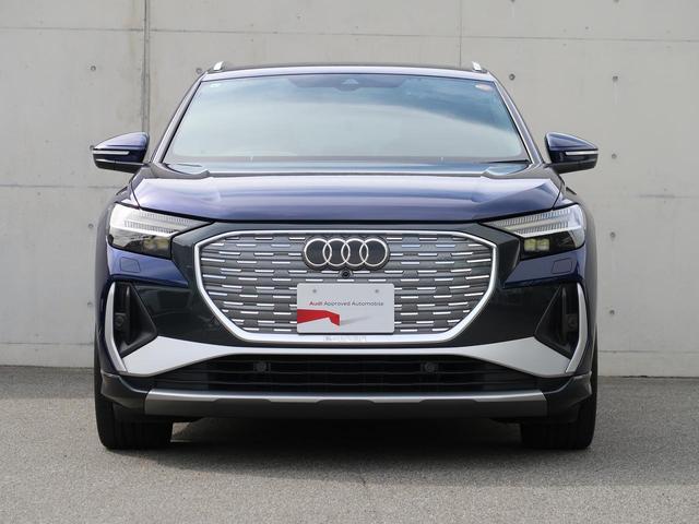 Ｑ４ ｅ－トロン ４０ｅ－トロン　Ｓ　ｌｉｎｅ　インテリアプラスパッケージ　認定中古車　ＥＴＣ　全周囲カメラ　シートヒーター　　パーシャルレザーシート　ＬＥＤヘッドライト（3枚目）