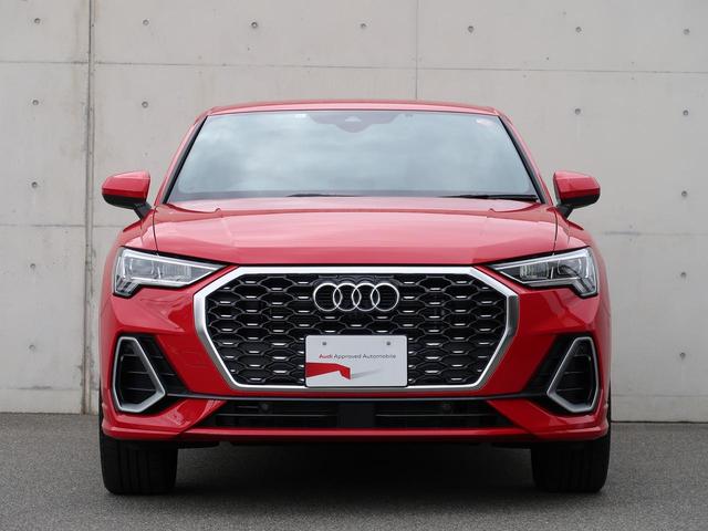 Ｑ３スポーツバック ３５ＴＦＳＩ　Ｓライン　コンビニエンス＆アシスタンスパッケージ　ＴＶチューナー　スマートフォンインターフェイス　プラスパッケージ　認定中古車　ＥＴＣ　シートヒーター　パーシャルレザーシート（3枚目）