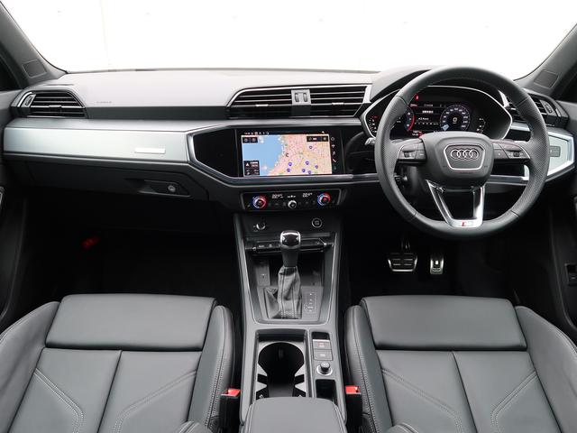 Ｑ３スポーツバック ３５ＴＦＳＩ　Ｓライン　コンビニエンス＆アシスタンスパッケージ　ＴＶチューナー　スマートフォンインターフェイス　プラスパッケージ　認定中古車　ＥＴＣ　シートヒーター　パーシャルレザーシート（6枚目）