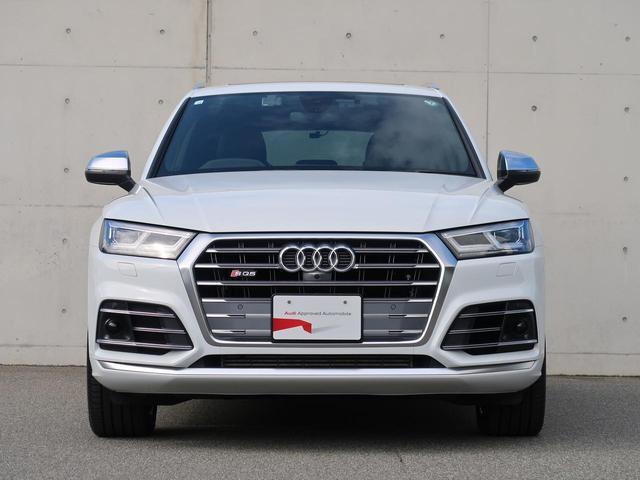 SQ5 ベースグレード アダプティブスポーツエアサスペンション カラードブレーキキャリパーレッド シートヒーター (フロント/リヤ) バーチャルコックピット パノラマサンルーフ ファインナッパレザーパッケージ 認定中古車(3枚目)