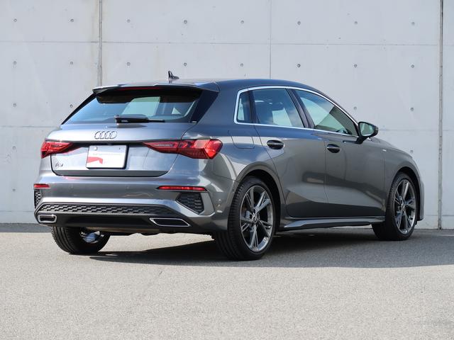 Ａ３ スポーツバック３０ＴＦＳＩ　Ｓライン　コンビニエンス＆アシスタンスパッケージ　ナビゲーションパッケージ　Ｓ　ｌｉｎｅ　プラスパッケージ　認定中古車　ＥＴＣ　バックカメラ　パーシャルレザーシート（4枚目）