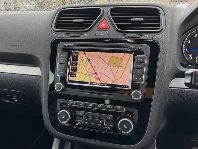 シロッコ Ｒ　電動ブラックレザーシート　純正１９ＡＷ　純正ナビ・ＴＶ　クルーズコントロール　ＤＣＣ　ＸＤＳ　６速ＤＳＧ　パドルシフト　ＥＴＣ（10枚目）