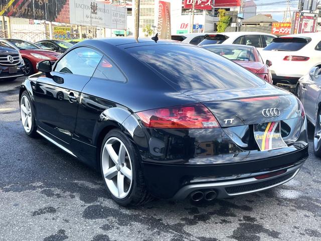 TTクーペ 1.8TFSI Sラインパッケージ 専用ハーフレザーシート 専用18AW 専用エアロ 純正ナビ・TV ETC(9枚目)