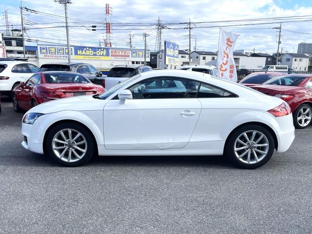 TTクーペ 1.8TFSI ブラウンレザーシート・シートヒーター 純正ナビ・TV・Bカメラ 純正17AW ETC(5枚目)