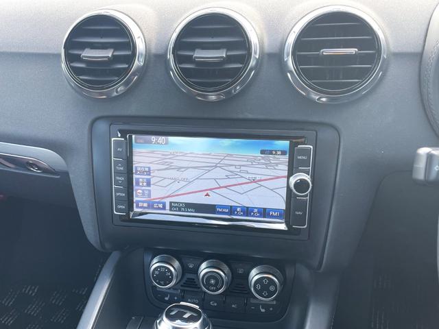 TTクーペ 1.8TFSI ブラウンレザーシート・シートヒーター 純正ナビ・TV・Bカメラ 純正17AW ETC(10枚目)