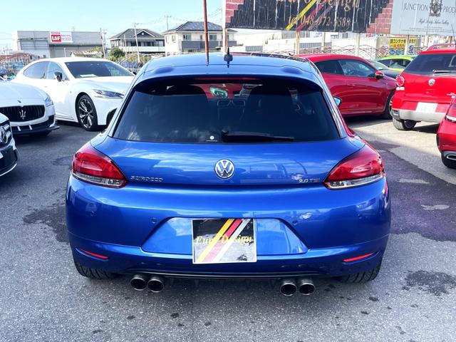 シロッコ 2.0TSI 2.0TSI最終 アイバッハサス レムス4本出 リア ディフューザー EUROTECH18AW ケンウッドナビ・TV・Bカメラ ブラックレザーシート 社外ブースト計 ブラックドアミラー DCC ETC(3枚目)