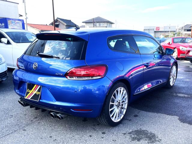 シロッコ 2.0TSI 2.0TSI最終 アイバッハサス レムス4本出 リア ディフューザー EUROTECH18AW ケンウッドナビ・TV・Bカメラ ブラックレザーシート 社外ブースト計 ブラックドアミラー DCC ETC(8枚目)