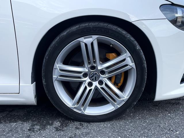 シロッコ R ARQRAYマフラー ダウンサス 純正18AW 純正ナビ・TV・Bカメラ ブラックレザーシート シートヒーター DCC XDS ETC(18枚目)