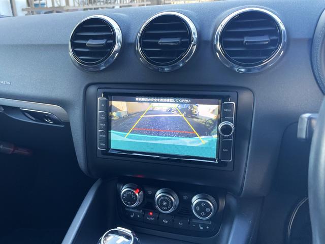 TTクーペ 1.8TFSI ブラウンレザーシート・シートヒーター ハニカムグリル RaceChip 純正17AW 純正ナビ・TV・Bカメラ ETC(22枚目)