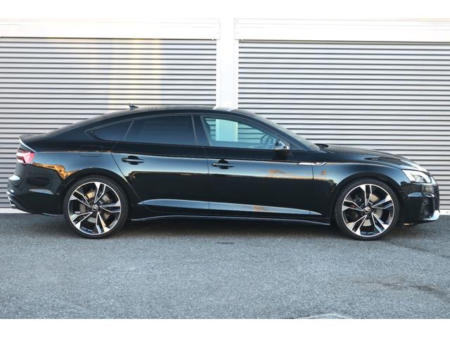 S5スポーツバック ベースグレード BANG&OLUFSENサウンド/黒革シート/シートヒーター/ステアリングヒーター/ブラック Audi rings & ブラックスタイリングPKG/カーボンインテリアトリム/純正ナビ・TV(7枚目)