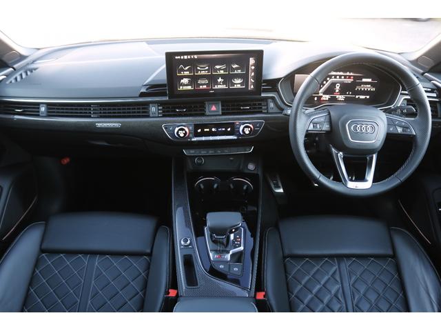 S5スポーツバック ベースグレード BANG&OLUFSENサウンド/黒革シート/シートヒーター/ステアリングヒーター/ブラック Audi rings & ブラックスタイリングPKG/カーボンインテリアトリム/純正ナビ・TV(18枚目)