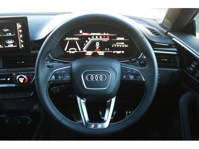 S5スポーツバック ベースグレード BANG&OLUFSENサウンド/黒革シート/シートヒーター/ステアリングヒーター/ブラック Audi rings & ブラックスタイリングPKG/カーボンインテリアトリム/純正ナビ・TV(19枚目)