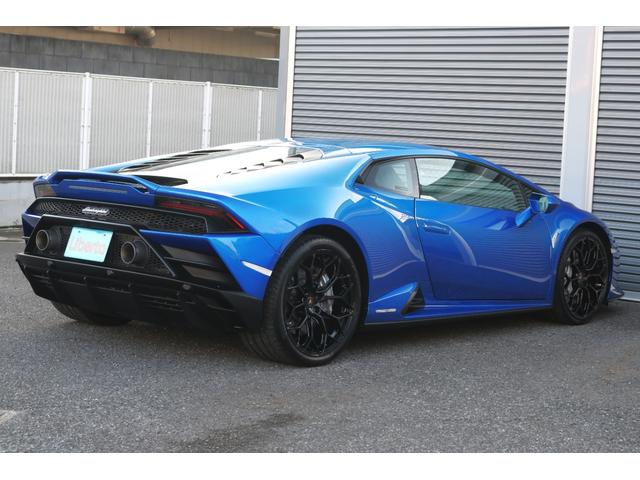 ウラカン EVOクーペ 正規D車/特別塗装色Blu Nethuns/Narvi20インチ鍛造AW/Fリフティング/ガラスエンジンフード/アンビエントライト・カップホルダー&スモーカーPKG/パワーシート/シートヒーター(2枚目)