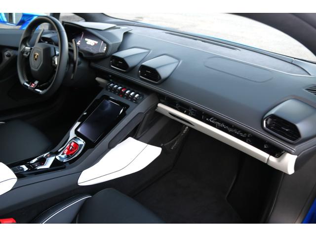 ウラカン EVOクーペ 正規D車/特別塗装色Blu Nethuns/Narvi20インチ鍛造AW/Fリフティング/ガラスエンジンフード/アンビエントライト・カップホルダー&スモーカーPKG/パワーシート/シートヒーター(13枚目)