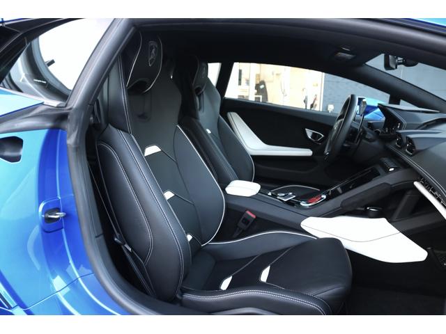 ウラカン EVOクーペ 正規D車/特別塗装色Blu Nethuns/Narvi20インチ鍛造AW/Fリフティング/ガラスエンジンフード/アンビエントライト・カップホルダー&スモーカーPKG/パワーシート/シートヒーター(14枚目)