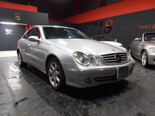 ＣＬＫ２４０　ディーラー整備車両　整備記録簿　キセノンヘッドライト　サンルーフ　黒革メモリー電動シート　シートヒーター　メーカー純正オプションナビ　クルーズコントロール　サイドドアバイザー　スペアキー　ＥＴＣ(4枚目)