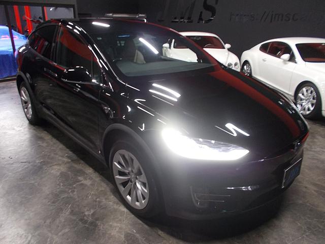 モデルX 100D オートパイロット 4WD ファルコンウイング 100Dロングレンジ フルセルフドライブコンピューター3 サモン オフホワイト革 衝突軽減ブレーキシステム ダブルサンルーフ アダプティブサスペンション(13枚目)