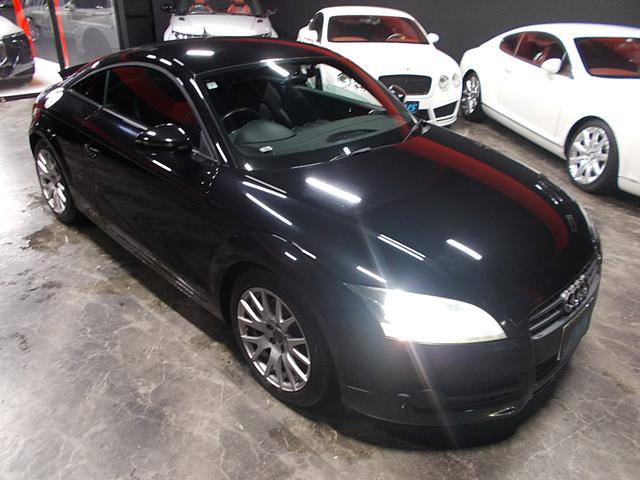 TTクーペ 2.0TFSI 正規ディーラー車 2.0ターボ ブラックレザーシート キセノンヘッドライト HDDナビ バックカメラ CD録音 DVD再生 ドライブレコーダー ETC パドルシフトマニュアルモード付(11枚目)