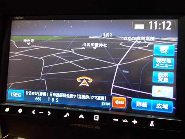 カイエン ２０１２年モデル　ディーラー整備車両　整備記録簿　８速ＡＴフルタイム４ＷＤ　純正１８インチ　革シート　ＳＤナビ　地デジフルセグテレビ　バックカメラ　ＣＤ録音　ＤＶＤ再生　ブルートゥース　ＵＳＢ　スペアキー　ＥＴＣ（20枚目）