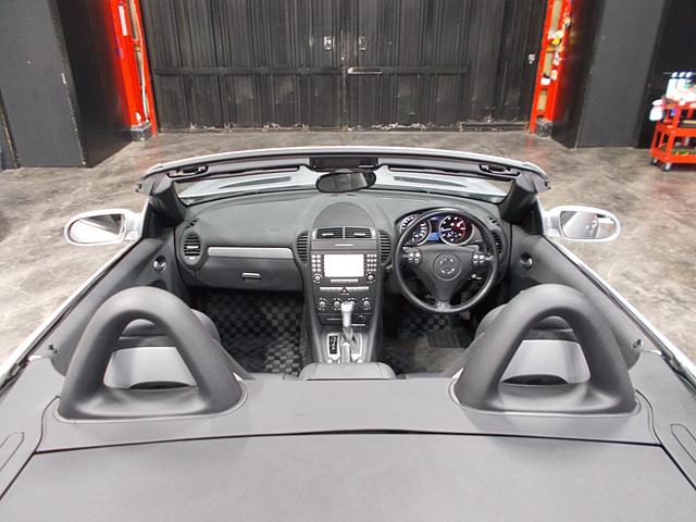 SLK SLK200コンプレッサー ディーラー整備車両 整備記録簿 電動オープン スーパーチャージャー 純正アルミ 黒革シート メーカー純正オプションナビ クルーズコントロール ネックウオーマーヒーター シートヒーター ETC(16枚目)