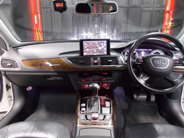 A6 2.8FSIクワトロ ディーラー整備車両 整備記録簿 キセノンヘッドライト オプション20インチアルミ 黒革シート 純正HDDナビ地デジBカメラ CD録音DVD再生ブルートゥース 360°ドラレコ クルーズコントロール(16枚目)