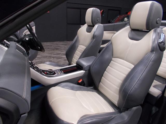 レンジローバーイヴォークコンバーチブル ＨＳＥダイナミック　ディーラー整備車両　記録簿　電動オープン　９速ＡＴターボ　コンビ革シート　アクティブクルコン　衝突軽減ブレーキ　レーンキープ　ブラインドスポット　マッサージシート　ナビ地デジＢカメラ　ブルートゥース（14枚目）