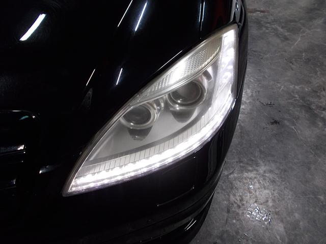 Sクラス S350 2010年後期モデル ディーラー整備車両 整備記録簿 ロリンザータイプエアロ&アルミ&マフラー 社外グリル ローダウン 黒革 ナビ地デジBカメラ CD録音 ETC クルーズコントロール(9枚目)