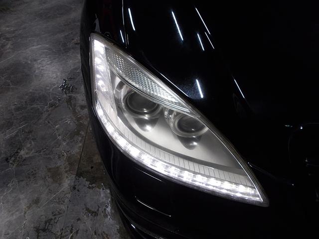 Sクラス S350 2010年後期モデル ディーラー整備車両 整備記録簿 ロリンザータイプエアロ&アルミ&マフラー 社外グリル ローダウン 黒革 ナビ地デジBカメラ CD録音 ETC クルーズコントロール(10枚目)