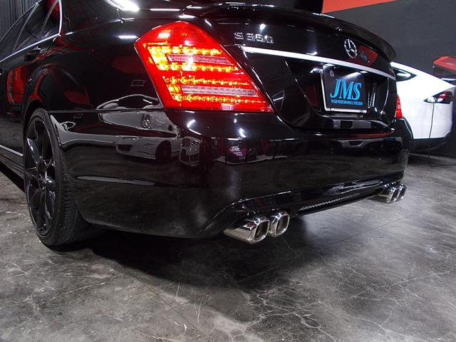 Sクラス S350 2010年後期モデル ディーラー整備車両 整備記録簿 ロリンザータイプエアロ&アルミ&マフラー 社外グリル ローダウン 黒革 ナビ地デジBカメラ CD録音 ETC クルーズコントロール(29枚目)