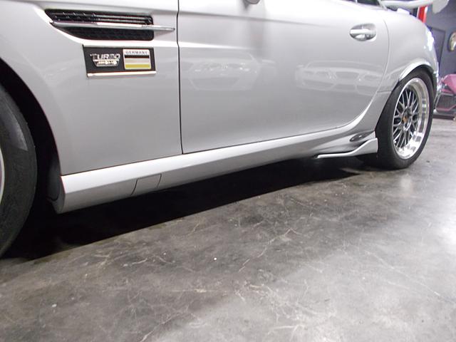 SLK SLK200エクスクルーシブ AMGスポーツパッケージ 社外エアロパーツ KW車高調 BBS18インチ GTウイング D2キャリパー D2ローター カールソンスポイラー 社外マフラー 電動オープン 黒革シート 純正ナビ 地デジTV(31枚目)