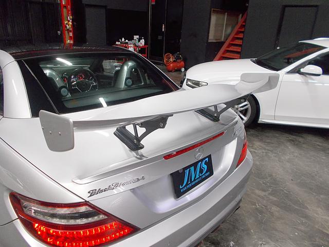 SLK SLK200エクスクルーシブ AMGスポーツパッケージ 社外エアロパーツ KW車高調 BBS18インチ GTウイング D2キャリパー D2ローター カールソンスポイラー 社外マフラー 電動オープン 黒革シート 純正ナビ 地デジTV(37枚目)