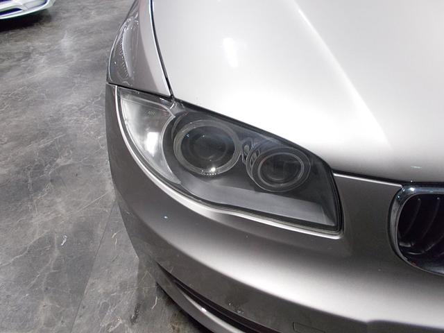 1シリーズ 120i カブリオレ ディーラー整備車両 整備記録簿 電動オープン スーパースプリントマフラー ダウンサス MOMO17インチアルミ 茶革シート HDDナビ 地デジフルセグテレビ CD録音 DVD再生 スペアキー ETC(10枚目)